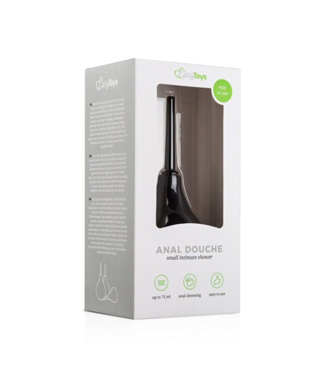 Easytoys Zwarte Anaal Douche - Klein