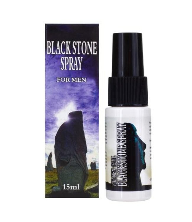 Orgasme Vertragende Spray - Black Stone