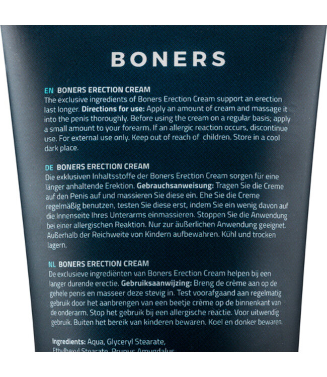 Boners Erectiecrème - 100 ml