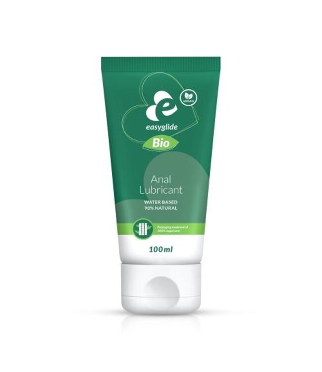 EasyGlide - Bio & Natural Glijmiddel op Waterbasis Anaal - 100 ml