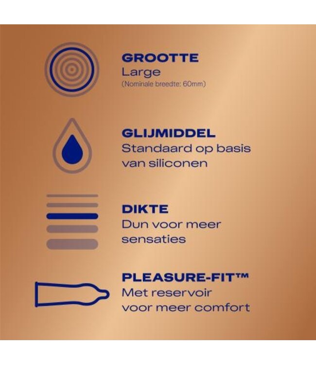 Durex Condooms Nude XL - 10 stuks