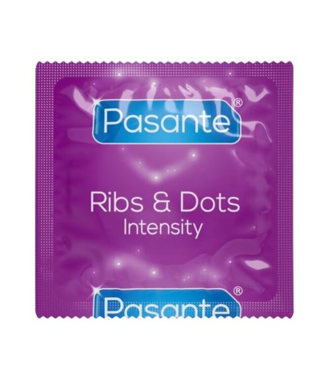 Pasante Ribs & Dots condooms 12 stuks