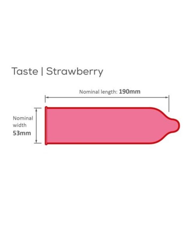 Pasante Taste Condooms - 12 Stuks