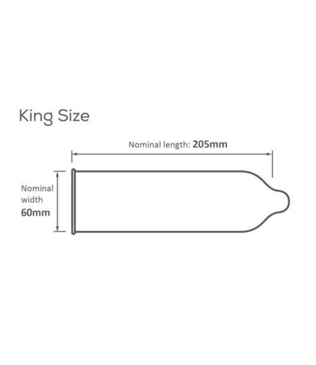Pasante King Size condooms 12 stuks
