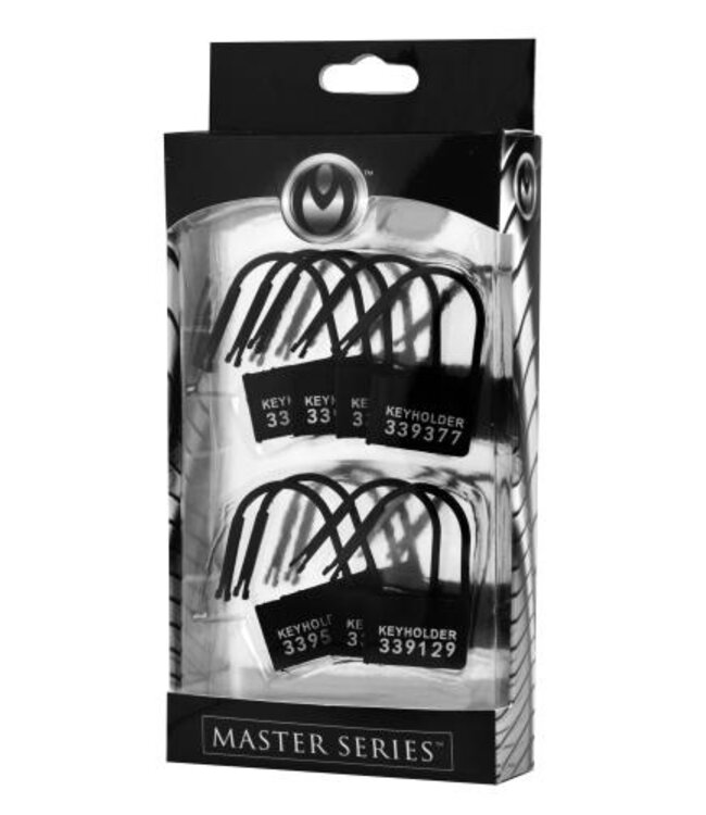 Keyholder Kuisheidskooi Hangslotjes - 10 Stuks