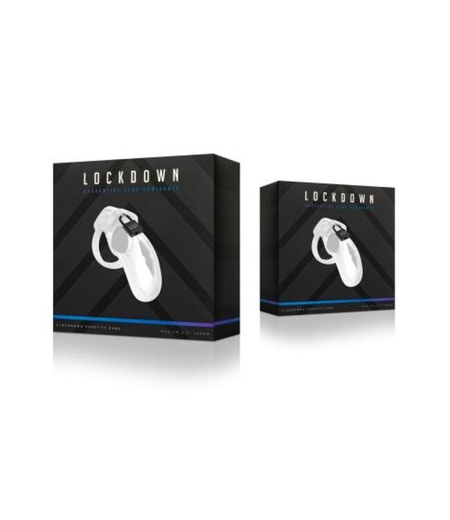 Lockdown Kuisheidskooi Transparant - Medium