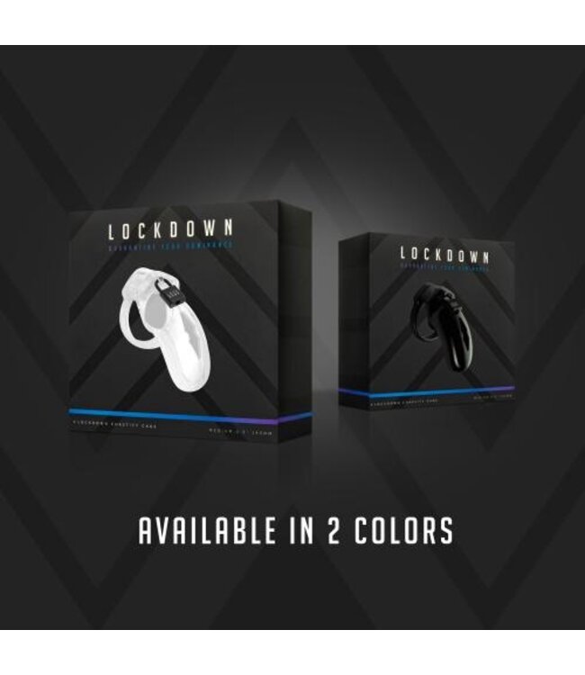 Lockdown Kuisheidskooi Transparant - Medium