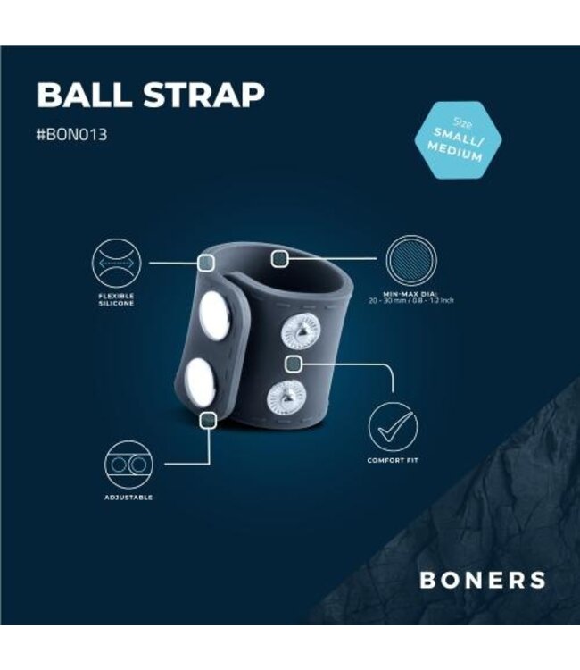 Boners Brede Ball Strap - S/M