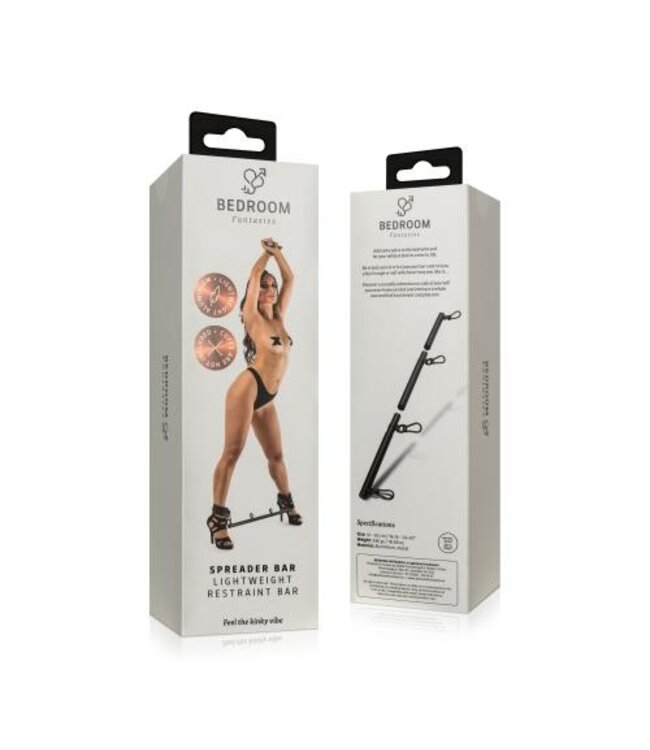 Verstelbare Spreidstang - Zwart