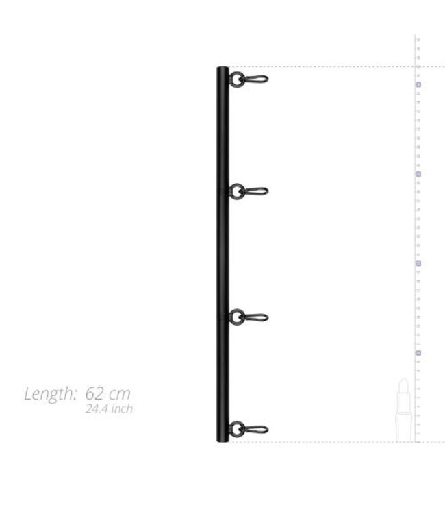 Verstelbare Spreidstang - Zwart