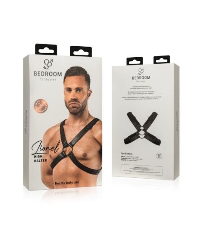 Lionel Bondage Harnas - Zwart