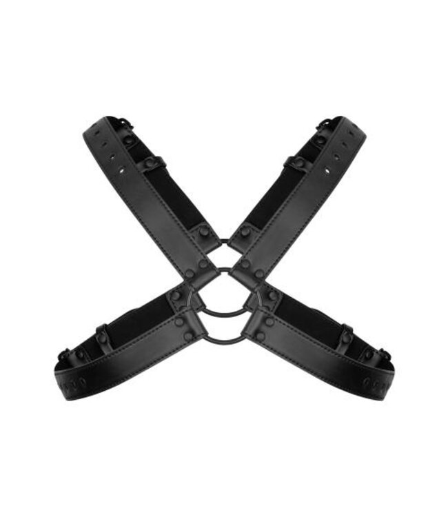 Lionel Bondage Harnas - Zwart