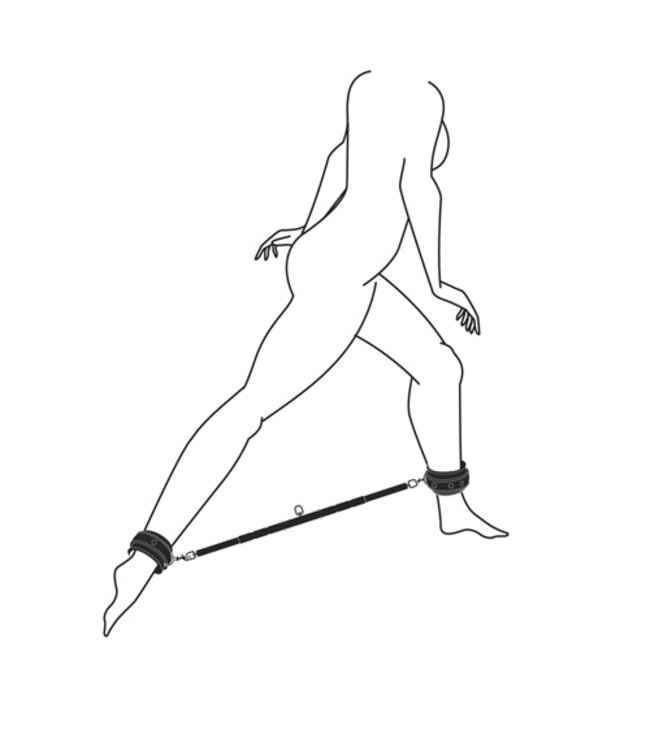 Expander Spreader Bar and Cuffs Set