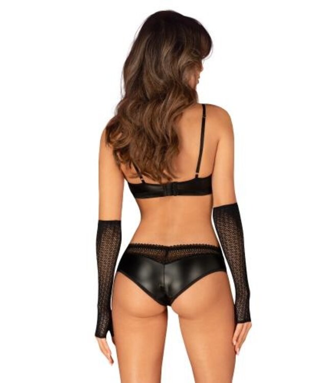 A772 Kanten Handschoenen - Zwart