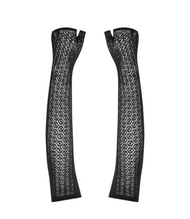 A772 Kanten Handschoenen - Zwart