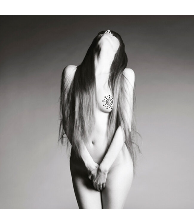 Mimi Tepelstickers - Zwart