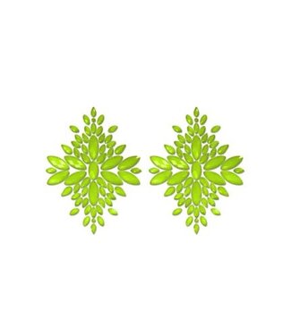Glow Glow in the Dark Kristallen Plakkers - Neon Groen