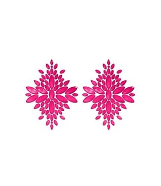 Glow Glow in the Dark Kristallen Plakkers - Neonroze