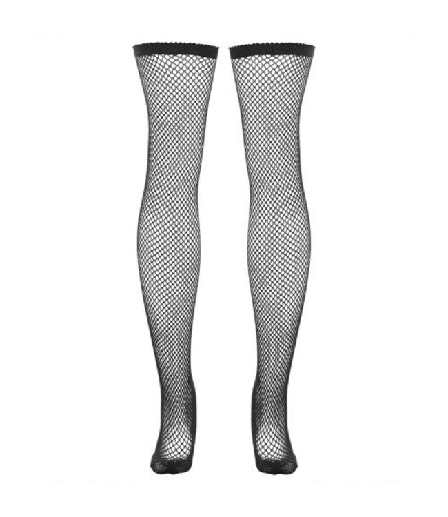 Visnet Kousen - Zwart