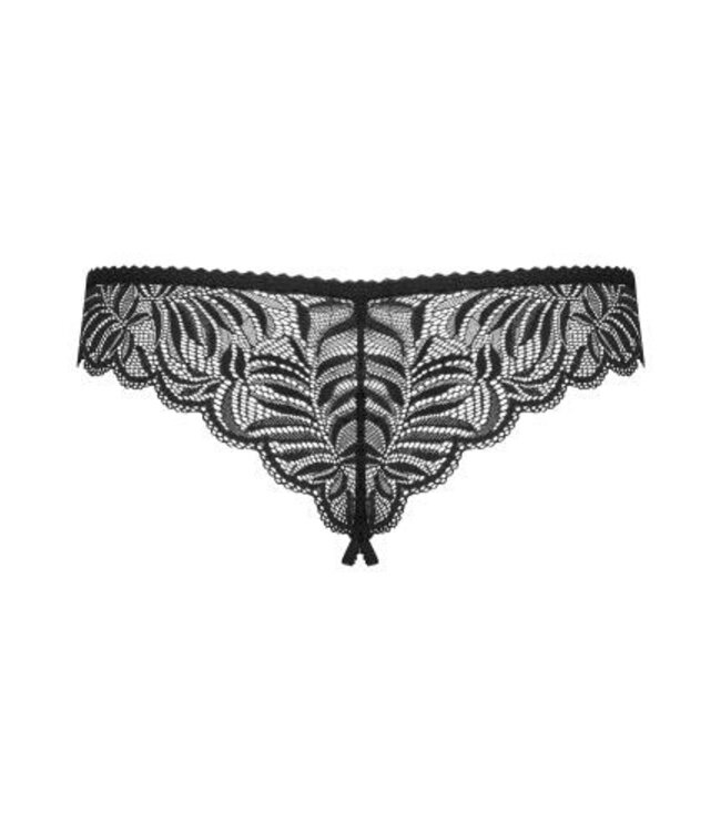 Obsessive - Contica Kruisloze Slip - Zwart