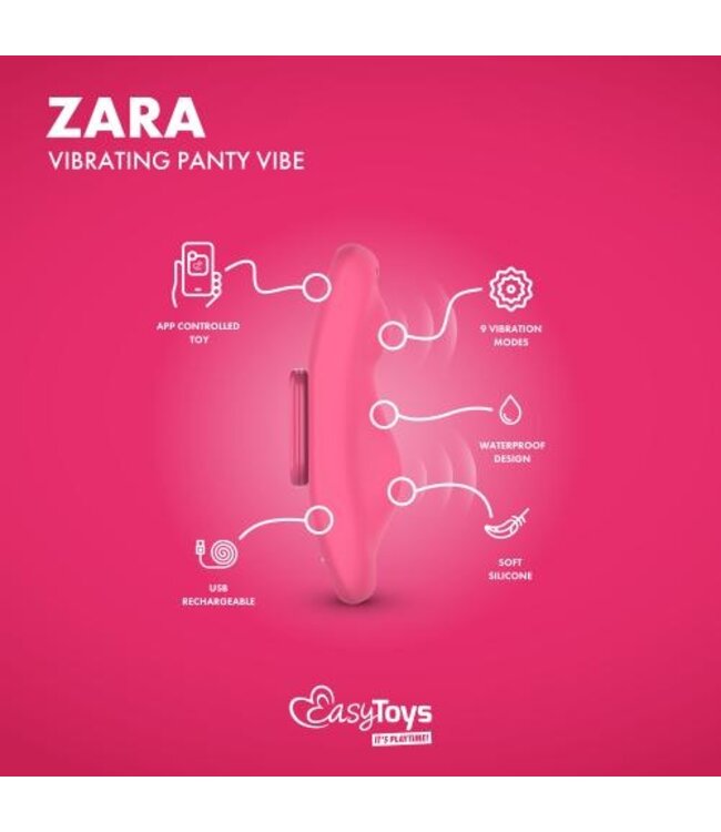 EasyConnect - Panty Vibrator Zara app gestuurd