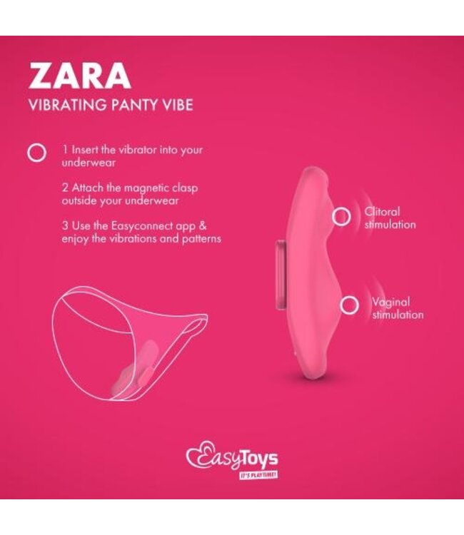 EasyConnect - Panty Vibrator Zara app gestuurd