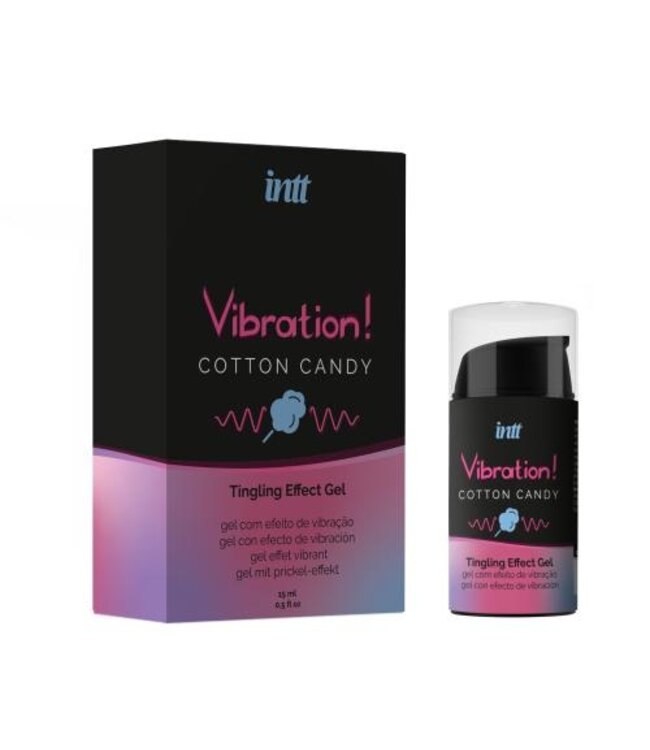 INTT - Vibration Cotton Candy Tintelende Gel - 15 ml