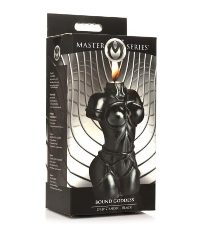 Druppel Kaars - Zwart