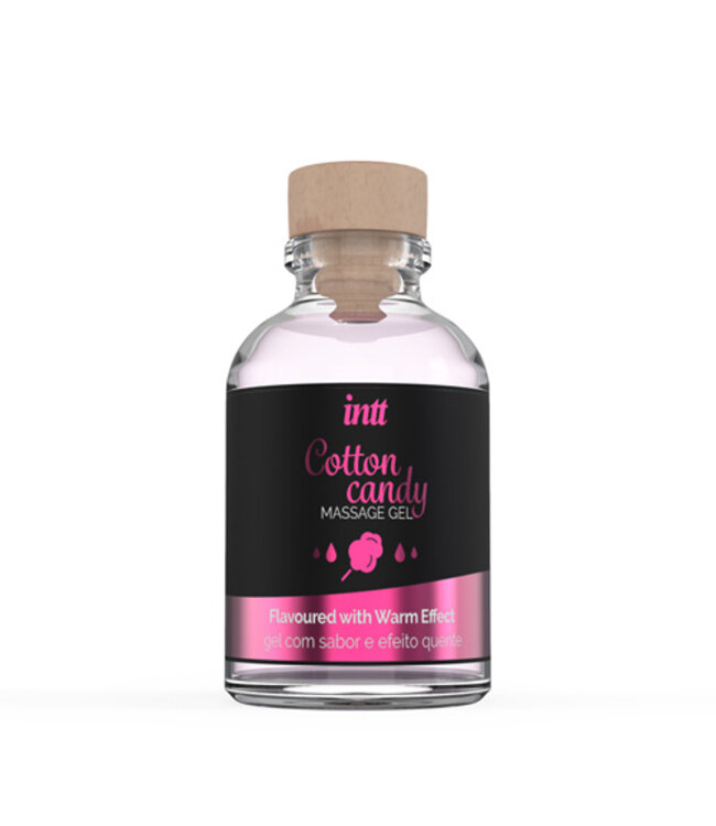 INTT - Cotton Candy Verwarmende Massage Gel - 30 ml