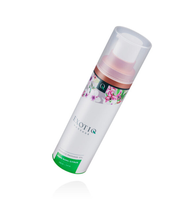 Exotiq Massageolie Basil Citrus - 100 ml