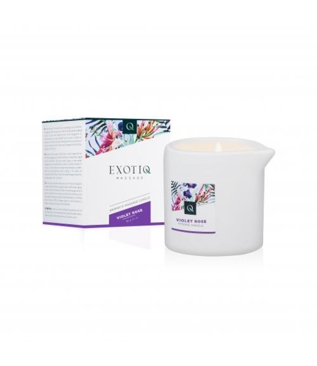 Exotiq Massagekaars Violet Rose - 60g