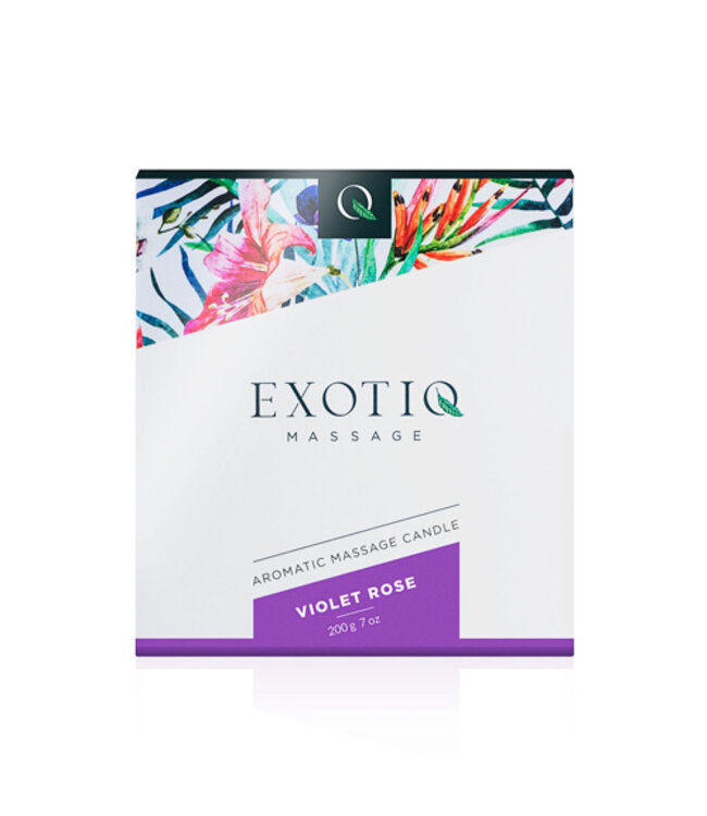 Exotiq Massagekaars Violet Rose - 200g