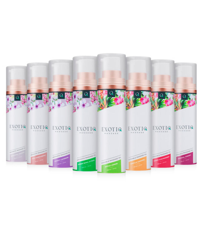 Exotiq Massageolie Sensual Cherry - 100 ml