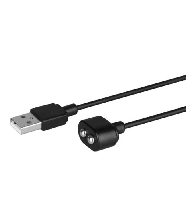 Satisfyer - USB Oplaadkabel - Zwart