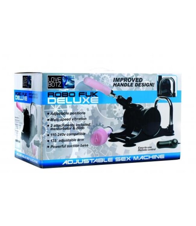 Robo Fuk Deluxe SeksMachine Met Dildo En Masturbator