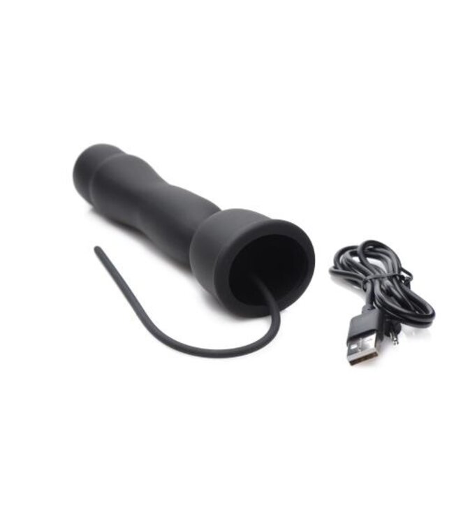 Penis Dilator Met Vibrerende Eikelstimulator