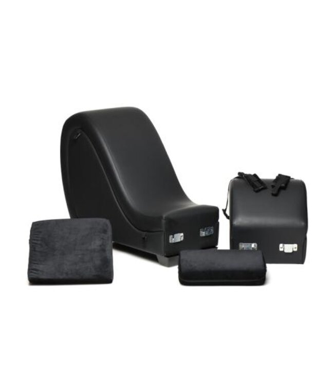 Kinky Seks Lounge met Kussens - Zwart