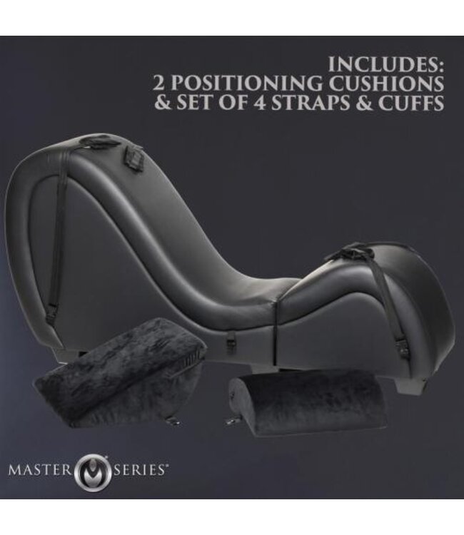 Kinky Seks Lounge met Kussens - Zwart