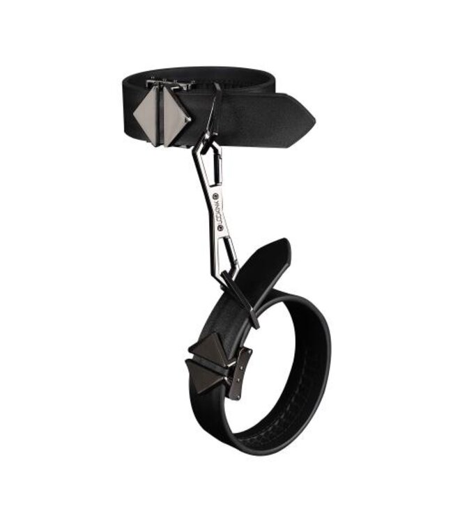 LOCKINK - Enkel- en enkelboeien Set - zwart