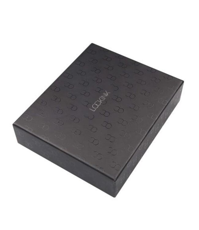 LOCKINK - Enkel- en enkelboeien Set - zwart