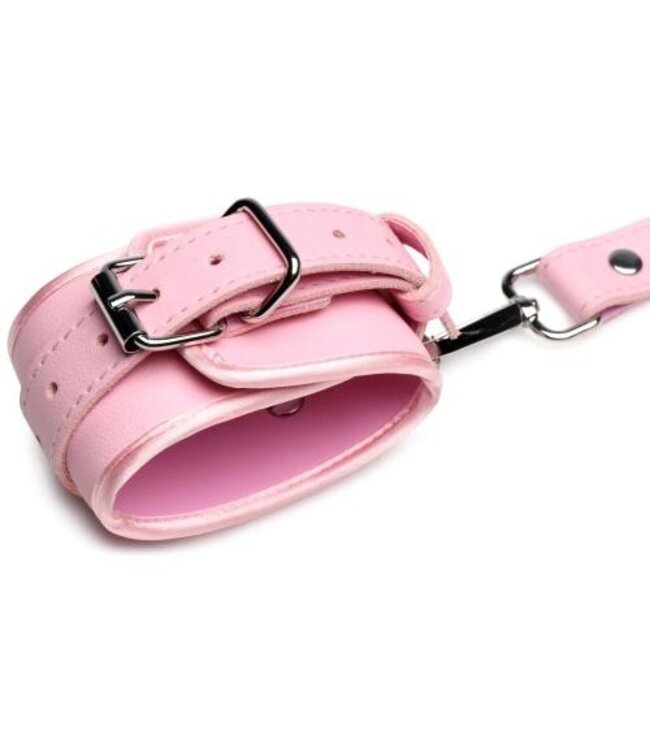 Bondageharnas met strikken M/L - Roze