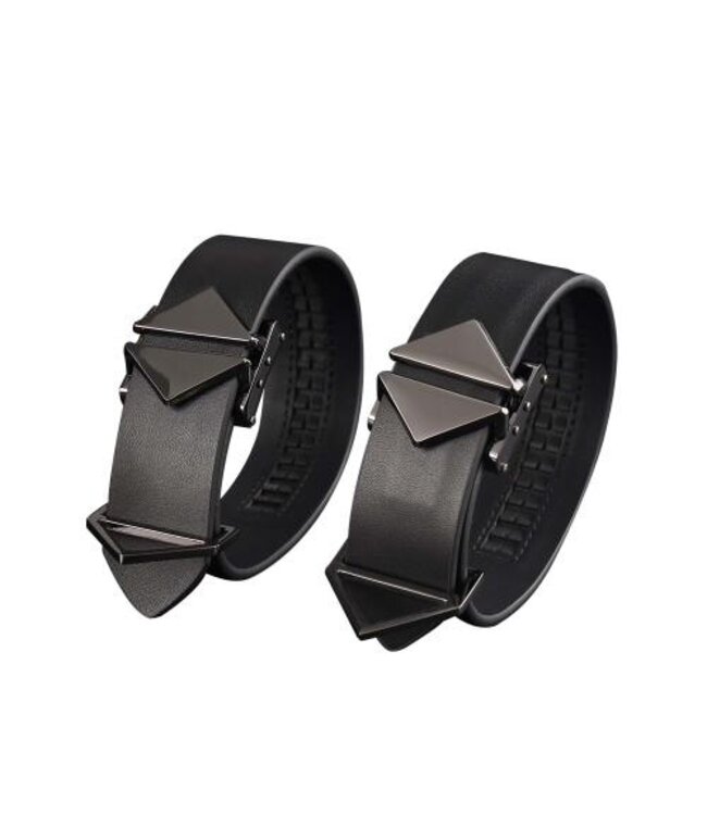 LOCKINK - 8-Bondage-Riemen Restrain Set - zwart