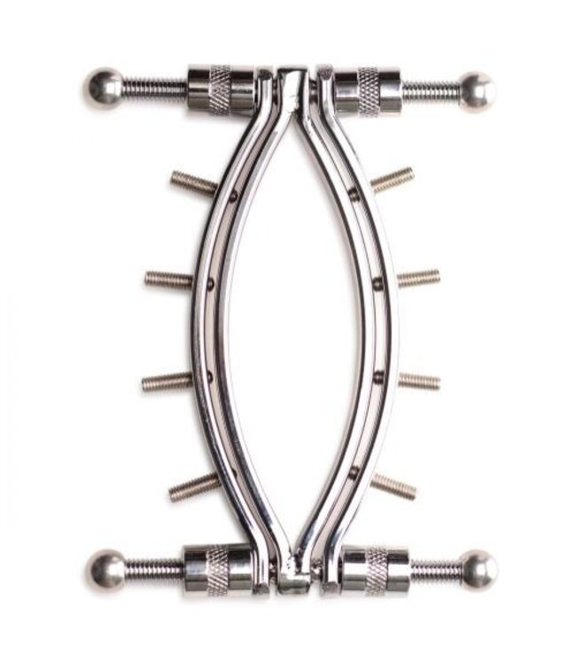 Spread 'Em Poker Vagina Klem met Verstelbare Drukschroeven