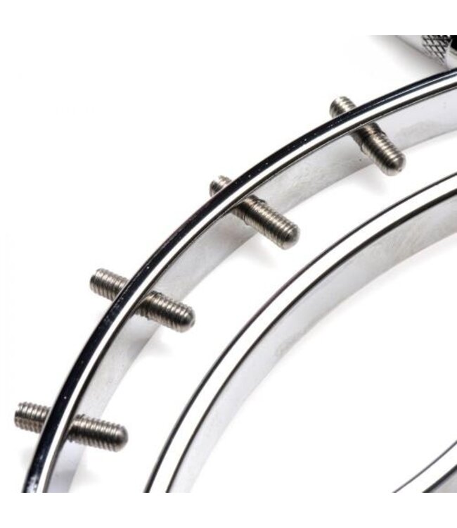 Spread 'Em Poker Vagina Klem met Verstelbare Drukschroeven