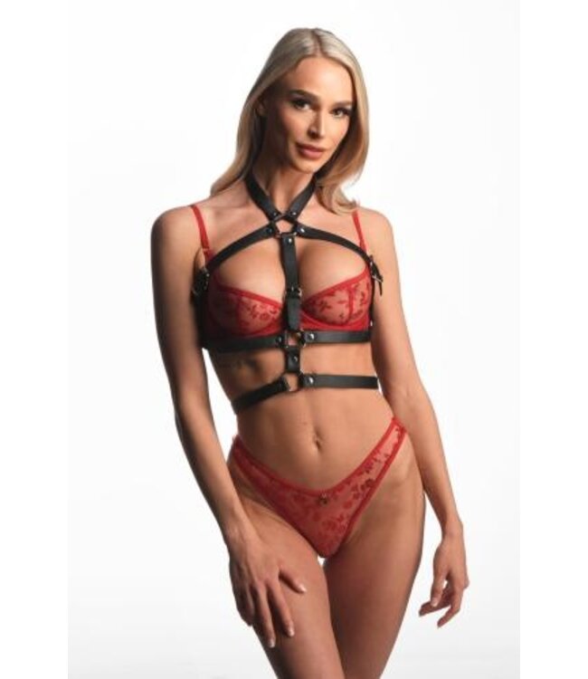 Dames Body Harnas - Zwart