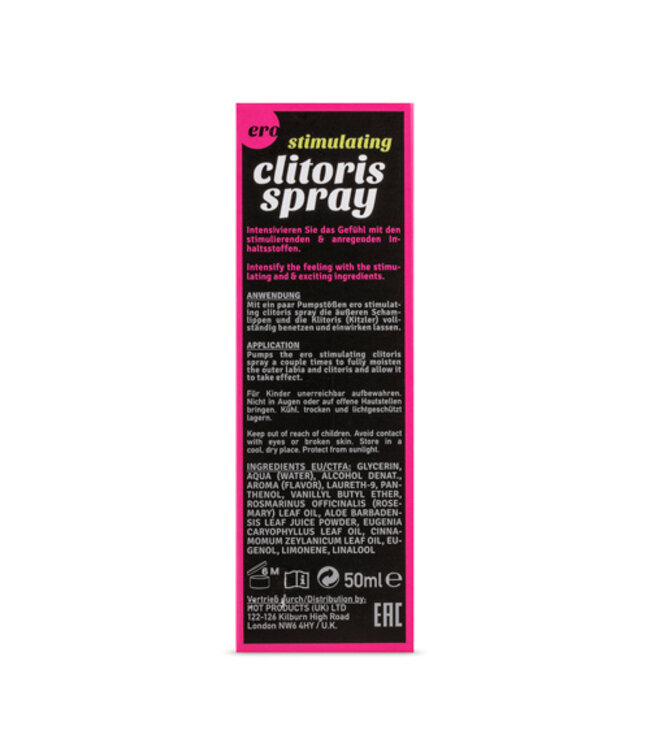 HOT Stimulerende Clitoris Spray - 50 ml