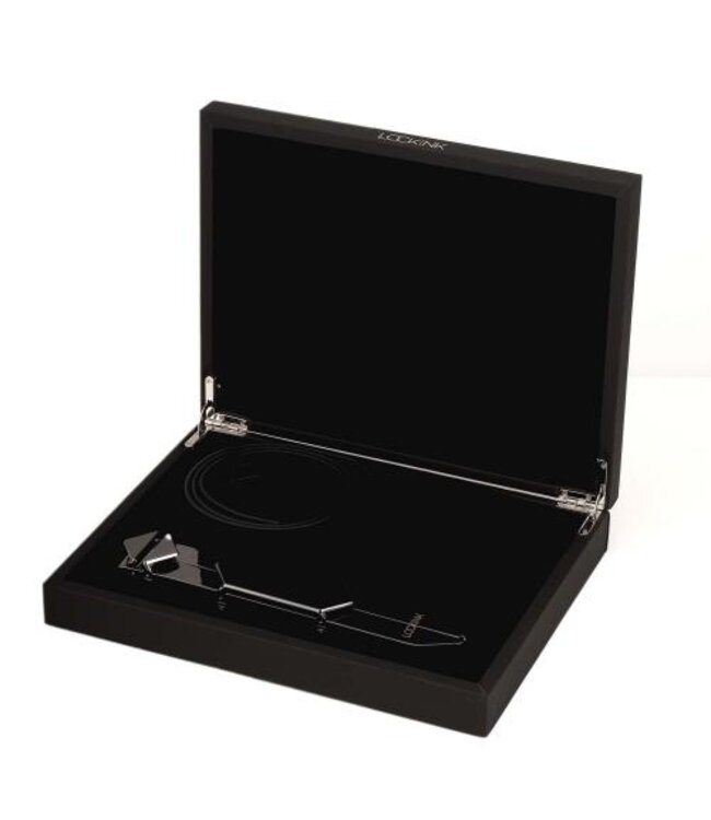 LOCKINK - Verstelbare zweep - zwart