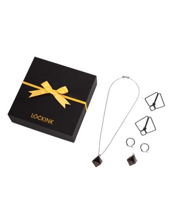 LOCKINK - Tepelklemmen met Zware Hanger - grijs