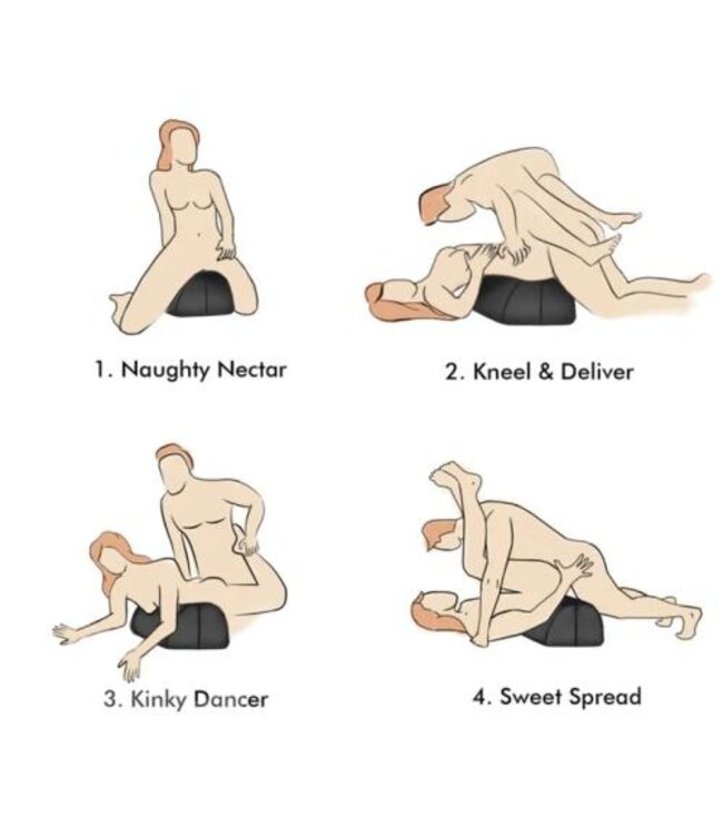 Love Toy Kussen - Zwart