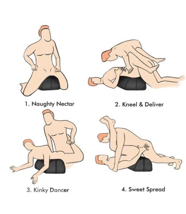 Love Toy Kussen - Zwart